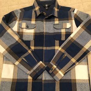 Volcom Boys Heavy Flannel Shirt